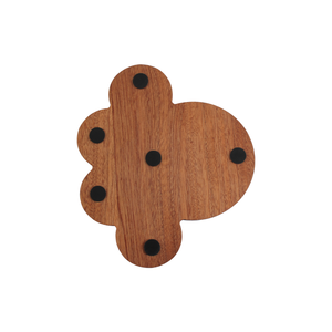 แท่นวางแทมเปอร์กาแฟแบบน่ารัก ฐานแทมเปอร์ไม้ - Product Image 4