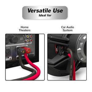 <span class=keywords><strong>200</strong></span> pieds 14 jauge AWG HiFi Home cinéma voiture haut-parleurs <span class=keywords><strong>Audio</strong></span> 14/2 doux au toucher PVC veste blindage haut-parleur fil câble bobine moniteur - Product Image 4
