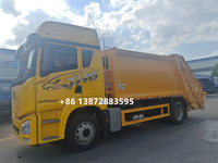 Camion compacteur CLW de qualité industrielle 4x2, diesel manuel, solution de gestion des déchets sans temps d'inactivité
