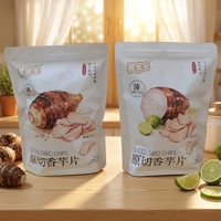 Fournisseur direct d'usine : Chips de taro au citron 100g, goût irrésistiblement sucré et acidulé, prix d'usine, prêtes pour l'exportation mondiale