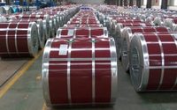 Tôles de Toiture Ondulées en Acier Galvanisé Prélaqué (PPGI) Revêtues de Couleur, Certifiées BIS, en Vente