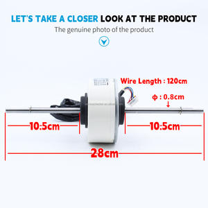 มอเตอร์พัดลม DC DC310V 4681A20198G SIC-41CS-F141-1 8P 41W 1450r/นาทีสำหรับหน่วยในร่ม LG ชิ้นส่วนเครื่องปรับอากาศ HVAC ใหม่และดั้งเดิม - Product Image 2
