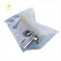 Sac d'emballage ESD à vente chaude, sac à ouverture supérieure, sac en plastique à fermeture éclair, sac de protection antistatique pour produits électrostatiques