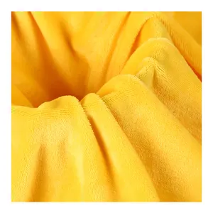 Wholesale Yarn Dyed Stretch Polyester Baby Flannel Fleece Fabric Roll Receiving Blanket Fabric