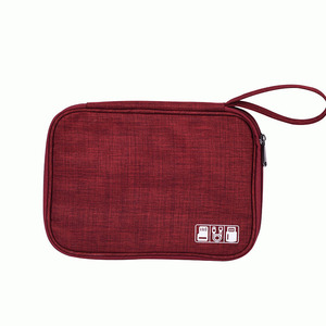 منظم تكنولوجيا الأعمال المحمول مع سحاب إغلاق شعار مخصص Cationic Tote للرجال والنساء للسفر - Product Image 4