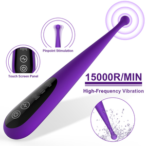 Caja personalizada gratuita-Potente vibrador del clítoris 10 modos Precise Pinpoint Vibraciones Impermeable Punto G Orgasmo rápido Sexo - Product Image 1