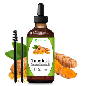 ボディマッサージオイル白ウコンエッセンシャルオイル顔やボディターゲット用ダークスポット補正ターメリックオイル - Product Image 4