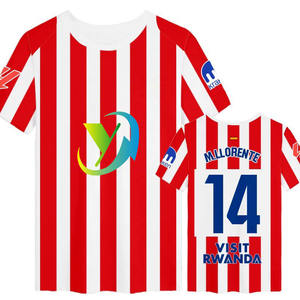 Maglia Atleticoes Jersey 2025 2026 nuevo tercer Maillot De Madrider <span class=keywords><strong>Camiseta</strong></span> Atleticoes Deing Nacional Madrider <span class=keywords><strong>camiseta</strong></span> de fútbol - Product Image 2