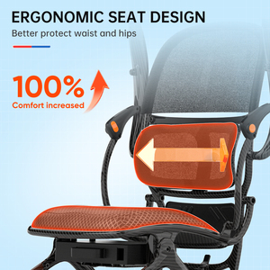 Silla de ruedas eléctrica ultraligera de fibra de carbono de lujo de 13Kg, silla de ruedas eléctrica ligera de viaje fácil de plegar para discapacitados - Product Image 3