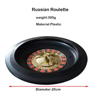 Roue de roulette Roue de roulette en plastique personnalisée de haute qualité pour le divertissement de casino