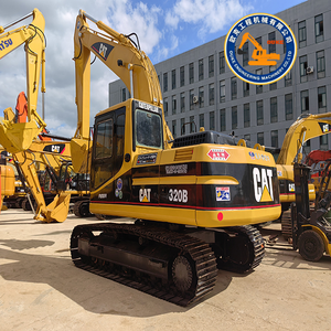 Excavadora de cadenas Caterpillar 320B 325 330 BL usada, 20 toneladas, bomba japonesa, en venta - Product Image 6