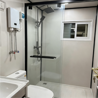 Maison conteneur préfabriquée extensible 20Ft 30Ft 40Ft, prête en 3 heures, 3 4 5 chambres, mobile, clé en main, villa, cabane