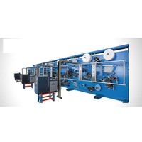 Ligne de production automatique de serviettes hygiéniques jetables, 200 pièces