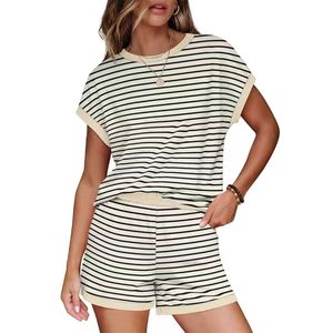 Ensemble de T-shirts à manches courtes pour femmes, tendance, décontractés, unis, style streetwear - Product Image 3