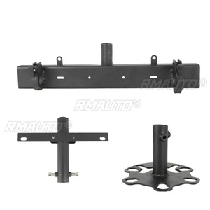 Support de plaque d'immatriculation trois-en-un avec support de drapeau pour hayon pour Jeep Wrangler JK 2007-2017, accessoires de carrosserie - Product Image 3
