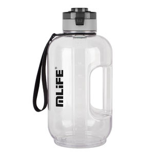 批发2L不含BPA的Tritan透明透明塑料饮料大容量户外运动健身房使用黑色 - Product Image 2