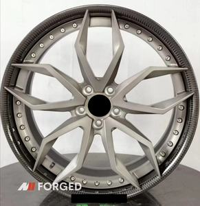 MN Koenigsegg Jesko Ruedas de fibra de carbono Llantas forjadas para <span class=keywords><strong>McLaren</strong></span> 720S Lamborghini Aventador <span class=keywords><strong>Ferrari</strong></span> F8 - Product Image 3