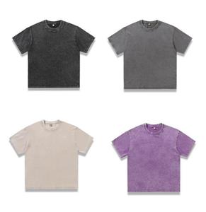 <span class=keywords><strong>T</strong></span>-<span class=keywords><strong>Shirt</strong></span> Oversize alla Moda con Logo Personalizzato, Effetto Vintage Lavato all'Acido, in <span class=keywords><strong>Lino</strong></span>, Asciugatura Rapida per <span class=keywords><strong>Uomo</strong></span>, per Sport e Casual - Product Image 4