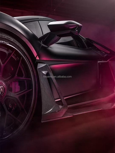 ชุดแต่งคาร์บอนไฟเบอร์แห้งสำหรับ Lamborghini Revuelto duke ประกอบด้วยลิ้นกันชนหน้า RYFT, ดิฟฟิวเซอร์, สปอยเลอร์, ฝากระโปรง, สเกิร์ตข้าง, กันชน Revuelto - Product Image 5