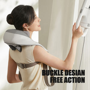 2024 Venta caliente recargable 6D Trapecio hombro y cuello masajeador tejido profundo amasado y máquina de calefacción - Product Image 3