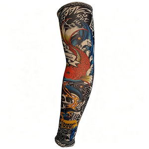 Maniche Unisex per Adulti con Design Floreale Grande - Protezione Solare per Ciclismo, Pesca, Attività all'Aperto e Viaggi - Product Image 2