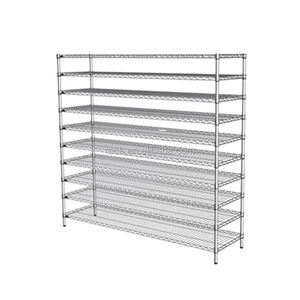 9 tầng Heavy Duty Chrome hoàn thành thương mại lạnh phòng lưu trữ thực phẩm kệ - Product Image 1