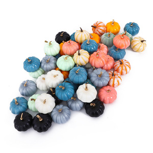 Nouvelles citrouilles artificielles en mousse multicolores pour Halloween, Thanksgiving, Noël, la remise des diplômes, Pâques, décoration de la maison et du jardin - Product Image 4