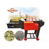 Petit équipement agricole multifonctionnel mobile Mini herbe pour l'alimentation animale Machine de coupe-paille Ferme