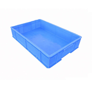 HUADU Heavy Duty Lightweight Durable Leakproof Plastic <strong>Crate</strong> <strong>Storage</strong> Container Box Eco-Friendly Multi-Function Logistics <strong>Storage</strong> - Product Image 1