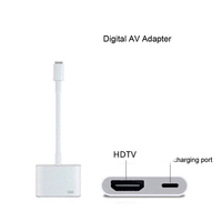 Vente en gros de lumière vers HDTV H-D affichage numérique AV TV câble adaptateur pour ip vers HDTV avec le câble d'écran