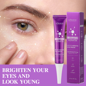 KORMESIC 20g Crème Contour des Yeux Hydratante, Nourrissante, Raffermissante, Anti-Rides au Collagène et Kératine – Vente en Gros OEM ODM - Product Image 1