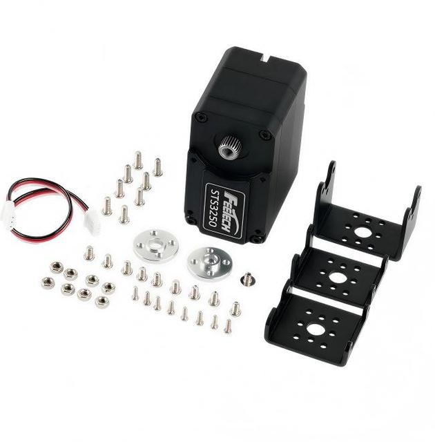 12V 50kg STS3250 Coreless Motor Magnetic Encoder Feetech Servo LeRobotH Open Source Robot Arm, 6-Axis Robotic Arm Collaborative