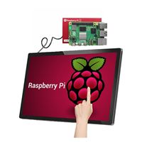 Nueva Pantalla Táctil Linux Raspberry Pi, Marca BOE, Grado A+, Monitor IPS con Puertos VGA/USB/DP/DVI, 15.6/18.5/21.5 Pulgadas, 2 Años de Garantía