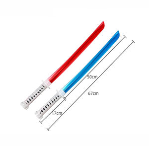 ของเล่นใหม่สำหรับเด็ก ดาบซามูไรเรืองแสง 67 ซม. ดาบเรืองแสง ทาสึ ยามาชิโระ พร้อมปลอกดาบ ของเล่นดาบเสริมพัฒนาการสำหรับเด็ก ขายส่ง - Product Image 2