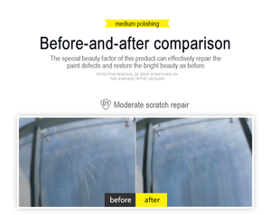 Premium Quality Water-Based Formula Medium Heavy Compound for Car <b>Polishing</b> Medium <b>Polishing</b> Wax - Product Image 6