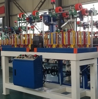 Machine à tresser à grande vitesse 16/32/48/96 broches pour cordes statiques en nylon tressé haute ténacité pour l'extérieur 9 mm