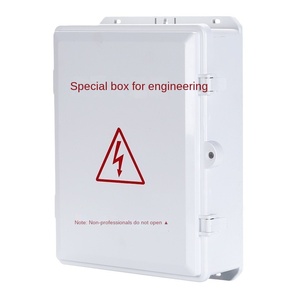 Boîte électrique extérieure Zhengxing 800D, boîte étanche pour caméra de surveillance, boîte de jonction en plastique anti-eau avec serrure, 327x230x95mm - Product Image 5