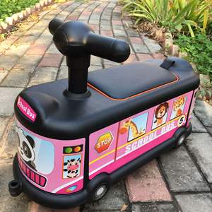 卡车警察婴儿城市公共汽车秋千车儿童儿童骑乘玩具儿童公园驾驶摆渡车 - Product Image 5