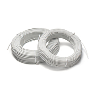 Câble en caoutchouc silicone tressé étamé résistant aux hautes températures avec isolation thermique