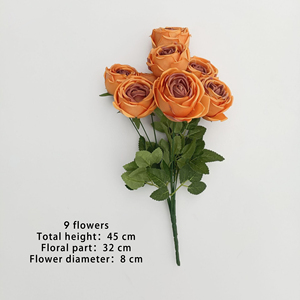 PT-R022 all'ingrosso <span class=keywords><strong>fiori</strong></span> di nozze artificiali che tengono il Bouquet <span class=keywords><strong>per</strong></span> <span class=keywords><strong>la</strong></span> <span class=keywords><strong>sposa</strong></span> <span class=keywords><strong>sposa</strong></span> damigella d'onore che tiene i <span class=keywords><strong>fiori</strong></span> - Product Image 2