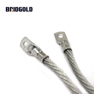 Busbar Đồng linh hoạt bện đồng dây đai nhiệt đồng dẫn điện Flex liên kết Trần phẳng bện đồng dây đeo mặt đất cho hàng không vũ trụ - Product Image 4