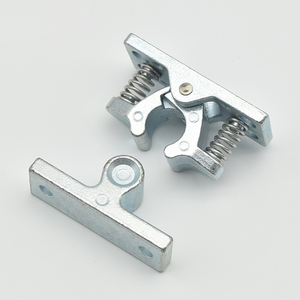 C818 अच्छी कीमत जस्ता मिश्र धातु फर्श कैबिनेट दरवाजा स्प्रिंग लोड रोलर कैच स्प्रिंग दरवाजा करीब - Product Image 3