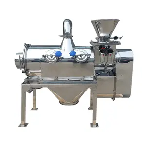 Qianzhen Factory Supplier Mung bean powder sieving food industry vibrating sieve centrifugal airflow vibration screen