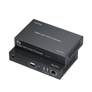 <span class=keywords><strong>200m</strong></span> HDTV với IP <span class=keywords><strong>KVM</strong></span> <span class=keywords><strong>Extender</strong></span> 4K HDMI <span class=keywords><strong>KVM</strong></span> Adapter RJ45 Ethernet mạng cáp HDMI Video Transmitter <span class=keywords><strong>Extender</strong></span> Cắm và chơi - Product Image 1
