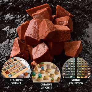 <span class=keywords><strong>Pietra</strong></span> rossa <span class=keywords><strong>pietra</strong></span> di cristallo scintillante per la decorazione e la guarigione - Product Image 5