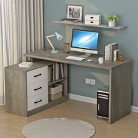 Bureau d'étude moderne de conception simple, tableau artificiel pour enfants et adultes, prix de gros, table de bureau d'ordinateur