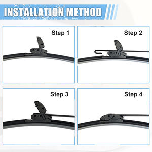 Accesorios para Automóviles KCTION, Fabricación en Fábrica, Repuesto <span class=keywords><strong>de</strong></span> Limpiaparabrisas sin Marco, Hojas <span class=keywords><strong>de</strong></span> Limpiaparabrisas Multiplanas <span class=keywords><strong>de</strong></span> Caucho Natural - Product Image 3