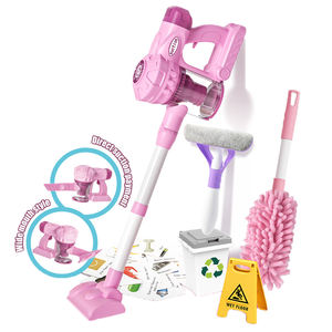 MILI Ensemble de jouets de simulation pour enfants <span class=keywords><strong>Aspirateur</strong></span> électrique Simulation de jeu de rôle amusant en plastique pour les enfants d'âge préscolaire - Product Image 1
