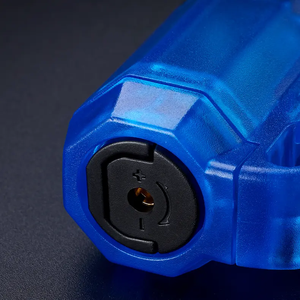 Debang ngọn đuốc nhẹ Ba máy bay phản lực ngọn lửa butan bơm lại khí nhẹ hơn Windproof có thể điều chỉnh 3 ngọn lửa ngọn đuốc nhẹ hơn - Product Image 4