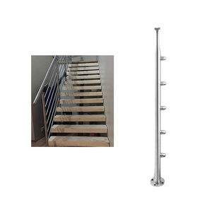 Çin teras boru korkuluk tasarımları korkuluk korkulukları paslanmaz çelik korkuluk paslanmaz korkuluk ızgara teras merdiven - Product Image 3
